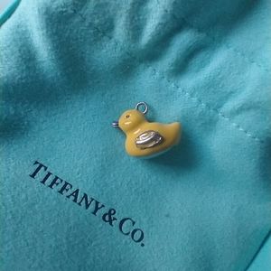 Tiffany Yellow Duck charm  💛
